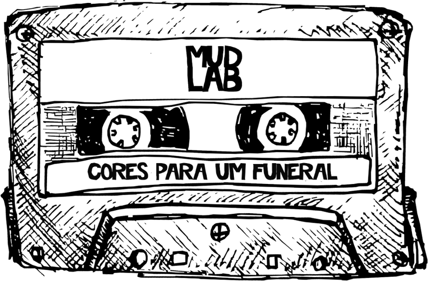 Ilustração de fita cassete: Mud Lab — Cores Para Um Funeral